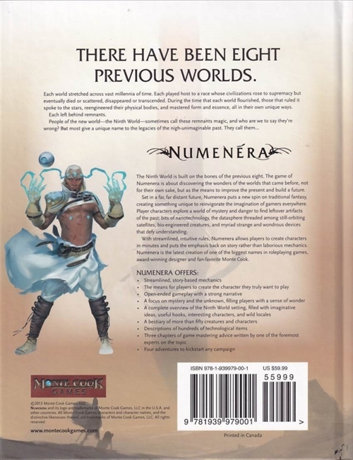 Numenera - Core Book (B-Grade) (Genbrug)